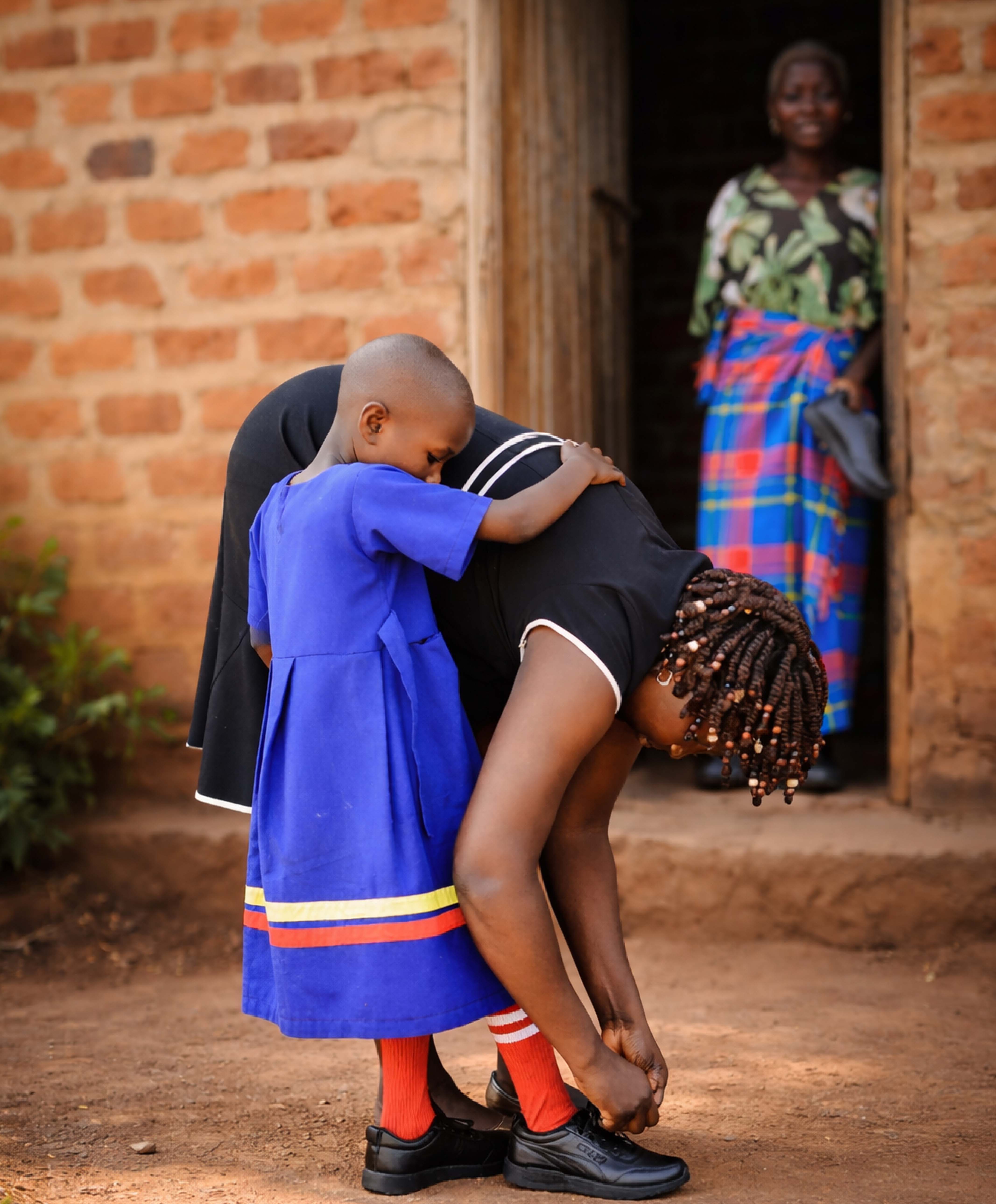 A resilient child in Genda Village